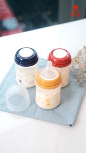 Little Baby Botol ASI Kaca Wideneck 3pcs 160ml Breastmilk Glass Bottle BPA Free