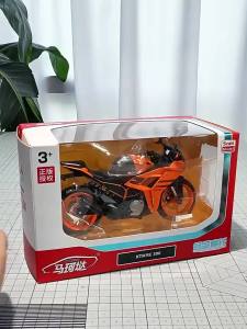 MAKEDA | 1:12 KTM 1390 KTM RC 390 ZX-6R Diecast Alloy Motorcycle Model Toy Front Wheel Steering Shock Absorption Miniature Car Adult Gift