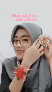 Bros Bunga Rose - Hiasan Bros Jepit Kemiti Warna Warni Cantik Murah