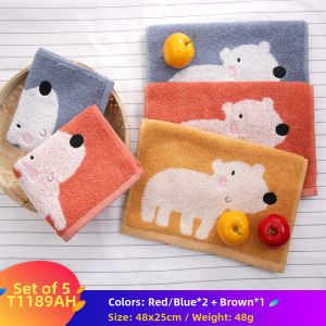 King Shore | Cartoon Patterned Cotton Towel Small for Children