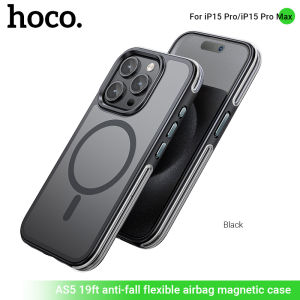 【iPhone 15 Phone Case】HOCO AS5 19ft Anti-fall Flexible MagSafe Case For iPhone15 iPhone15 Plus iPhone15 Pro iPhone15 Pro Max Phone Cover Wireless Charging Shockproof Full Protection Case