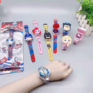 Jam Tangan Anak Musik Karakter Baru dan Lampu karakter Melody Lagu dan Lampu