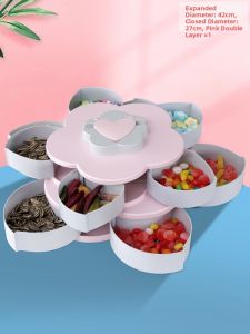 Rotating Storage Snack Dish