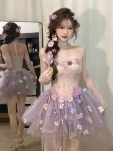 CHANGTONG | Flirty Small-Sized Dress for Summer