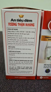 Hỗ trợ bổ thận giúp giảm đi tiểu đêm nhiều lần tiểu dắt tiểu không tự chủ/ An tiểu đêm Vương Thận Khang H-30V