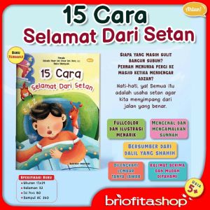 Buku Cerita Anak Berkualitas Tinggi: 15 Cara Selamat Dari Setan Penerbit Ahlan