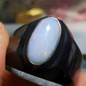 batu cincin kalimaya susu/milky asli banten top jarong