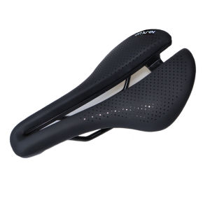 NAPLUD Road Bike Seat PU Waterproof Aerodynamic Bike Cushion Hollow Bicycle Saddle Shock Absorption Seat Cycling Accessories