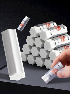 deli | Ultra Clean Non-Crumbling Eraser Hexagonal