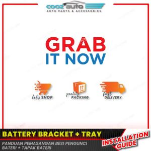 Proton Wira Saga Myvi Bezza Alza Universal Battery Bracket Holder NS40 NS60 NS50 NS70