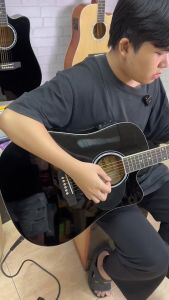 Tayste T411EQ กีต้าร์โปร่งไฟฟ้า 41" Acoustic Electric Guitar 41" พร้อมกระเป๋า ปิ๊ก3อัน ประแจ ปิ๊กการ์ด