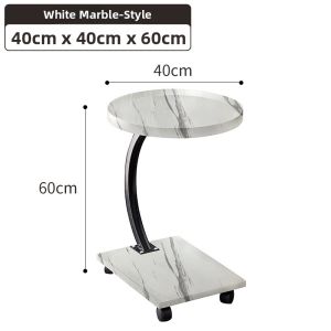 Portable Mini Coffee Table Wheels