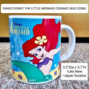 SANGO DISNEY LITTLE MERMAID CERAMIC MUG 320ML • JAPAN SURPLUS