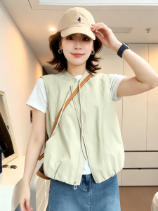 Summer New Design Layer Wear Vest Outerwear
