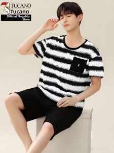 TUCANO | Cool Comfortable Breathable Mens Cotton Pajama Set