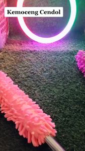 Kemoceng Dipanjangkan Pendek Pembersih Debu Microfiber Cendol kemucing Microfibre Chennile Alat Bulu - Alat Pembersih Sulak - Peralatan Kebersihan