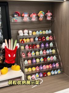 Hộp Lưu Trữ Mini Acrylic Cho Phòng Ngủ Hiển Thị Hình Thu Nhỏ Dễ Thương Hoàn Hảo Để Lưu Trữ Trái Cây Và Đồ Ăn Nhẹ