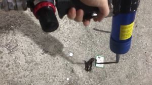 Súng bắn keo silicolne khí nén 350ml