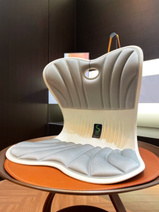 Lemowell Posture Correction Chair Ergonomic Memory Foam Lumbar Support Cushion Corrector Waist Back Support for Office Chairs Car Seats and Home