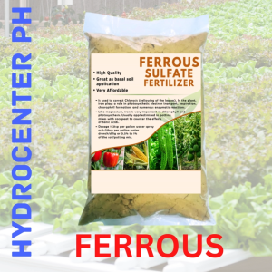 FERROUS SULFATE FERTILIZER 1KG Iron for lettuce hydroponics potted plants and vegetables to prevent yellowing of leaves