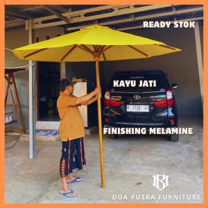 Rangka payung kayu jati berkualitas rangka payung taman rangka payung cafe rangka payung pantai payung hotel payung villa dll