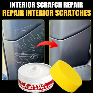 Farion Strong Plastic Repair Wax&Scratch Remover - Instantly Shining for Vehicles Motorhomes Furniture and Luggage - Lasting