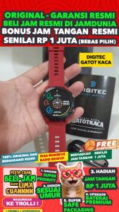 DIGITEC ORIGINAL - SMARTWATCH DIGITEC GATOT KACA MERAH - - Men TR - Silicon - Merah - Jamdunia / Jam dunia JD18 # Jam Tangan Pria Cowok Anti Air Watch DIGITAL $ DIGITEC SMARTWATCH