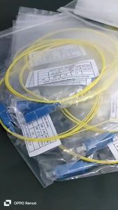 Fiber Pigtail SC/UPC 0.9mm SM 1.5 Meter Kabel Fo Pigtail 1.5M SC UPC