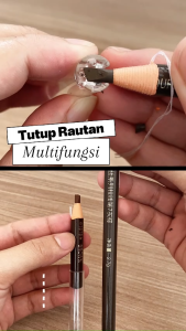 [SATUAN] Eyebrow Pencil Drawstring Pensil Alis Benang Waterproof Tahan Lama Tanpa Raut [6 Warna]
