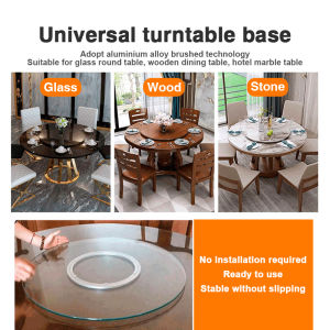 『Up to 10% off😯❗』12/14/16/20 Inch Heavy Lazy Susan Bearing Metal Swivel Bearing Swivel Plate Round Turntable Rotating For Table Plate 餐桌轴承
