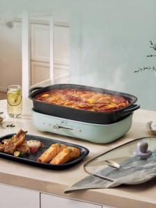 Bear | Large Capacity Multi-Function Detachable Grill Pan