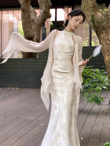 Áo Khoác Che Nắng Không Đều Phong Cách Trung Hoa Mới Cho Nữ Mùa Hè Áo Khoác Ngoài Váy Dây Áo Len Cardigan Mỏng Áo Che Vai