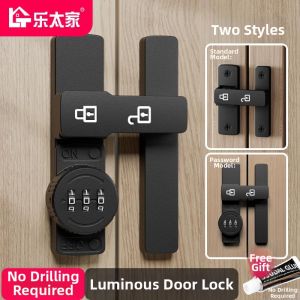Dual-Sided Magnetic Password Glass Door Lock Narrow Frame