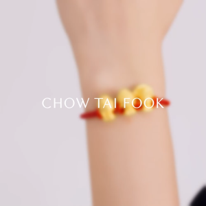 CHOW TAI FOOK 周大福 999 Cultural Blessing Zodiac Guardian Buddha Pure Gold Lucky Bead Charm - EOR1147-EOR1152