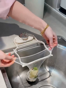 Suction Cup Drain Holder Anti-Blocking Food Waste Leftovers Suction Cup Filter Net Holder Filter Faucet Water Strainer