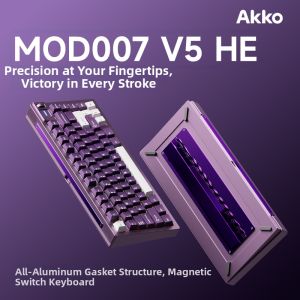 Akko | Aluminum Magnetic Mechanical Screen Bump Fast Disassembly Gaming Keyboard 75 Layout
