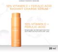 WARDAH 10X VITAMIN C FERULIC ACID RADIANT CHARGE  SERUM/serum wajah/serum vit C. 