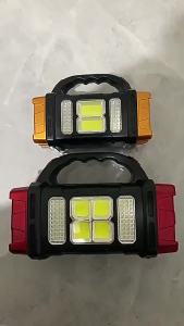 Đèn Pin LED COB Có Thể Sạc Lại Bằng USB Đèn Pin Cầm Tay Chống Nước Chạy Bằng Năng Lượng Mặt Trời Có Tích Hợp Sạc Dự Phòng Để Sử Dụng Khi Cắm Trại Ngoài Trời