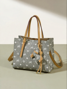 Josiny | Leather Printed Tote Bag Large Capacity