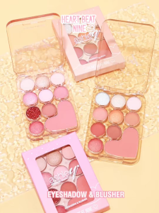 Ashley Heart Beat Nine Eyeshadow & Blusher Palette พาเลตต์อายแชโดว์ & บลัชออน (A-463)