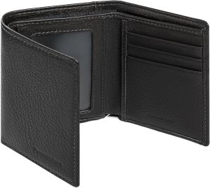 Pomelo Best Mens Genuine Leather Wallet - RFID Blocking 11 Compartments Slim Credit Card Holder