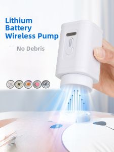 Wireless Charging Vacuum Pump Compression Bag Travel Portable Electric Pump Compression Machine for Home Organization