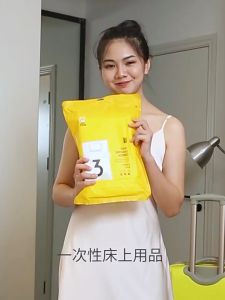 Disposable Travel Sheets for Hotel with Quilt Cover and Pillowcase Disposable Bedding Travel Bedding Disposable