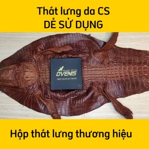 [FREE SHIP] Thắt Lưng Da Cá Sấu [RẺ VÔ ĐỊCH] Cam Kết Da Cá Sấu Thật 100%