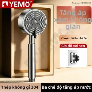 YEMO | Bộ Đầu Vòi Sen Inox
