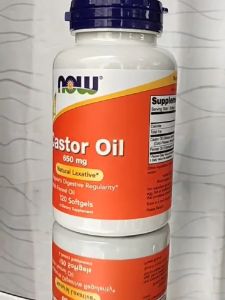 Now Foods Castor Oil 650mg 120 Softgels: A Multi-Purpose Supplement