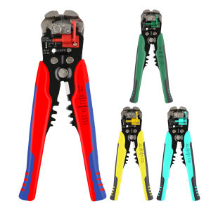 การจีบลวดอัตโนมัติการลอกสายพล็อตลวดสายสแตรปเตอร์สากลคัตเตอร์สากลสากลสำหรับการตัดสายเคเบิลตัดขั้ว