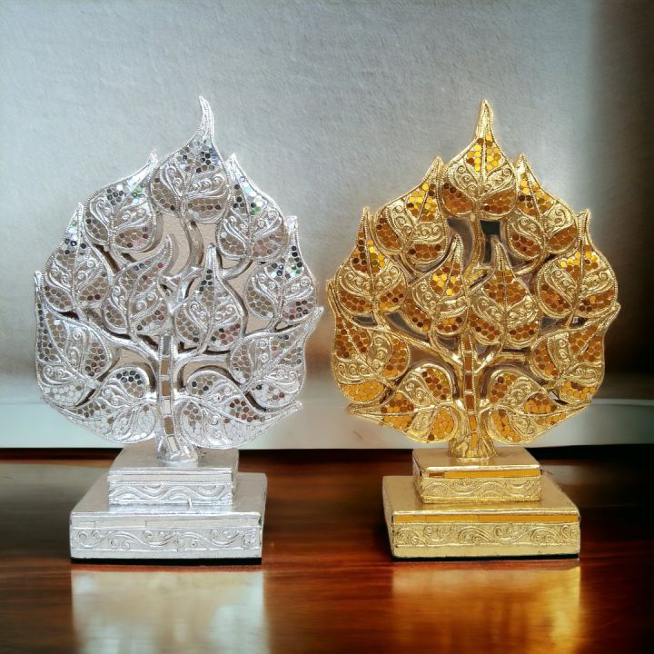 ((🚩ส่งฟรี!!)) ต้นโพธิ์ทอง ต้นโพธิ์เงิน ขนาด 10x15 นิ้ว (ราคาต่อชิ้น/คู่ ...