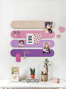 Self-adhesive Cork Board Message Board Wall Sticker Kindergarten Background Wall Decal Dream Pig Brand Teaching Display Board