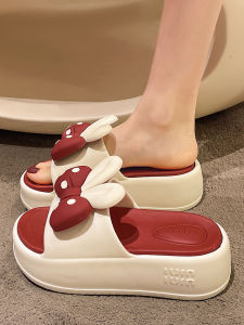 QIAOHUI | Summer Fashion Outdoor Wear Thick Sole Height Increasing Sandals Anti-Slip